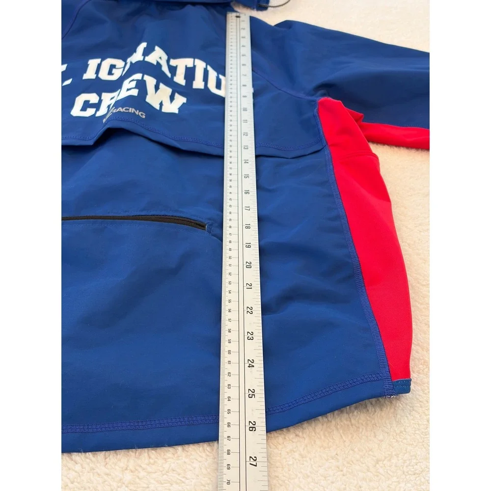 JL Racing LG Anorak St Ignatius Chicago Crew Rowing Jacket Windbreaker College